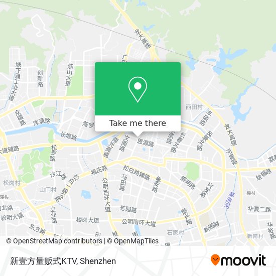 新壹方量贩式KTV map