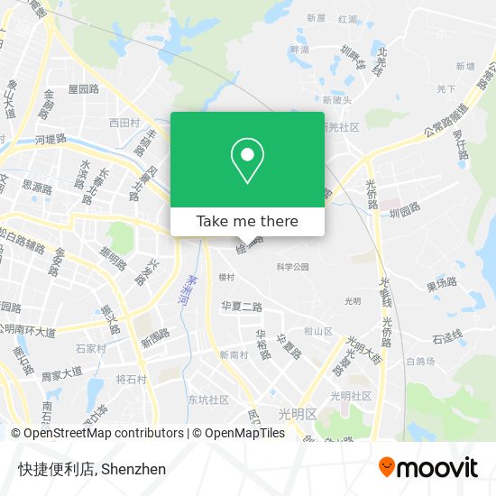 快捷便利店 map