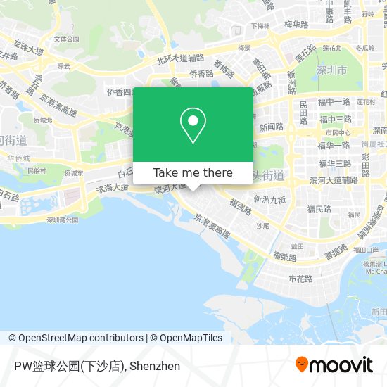 PW篮球公园(下沙店) map