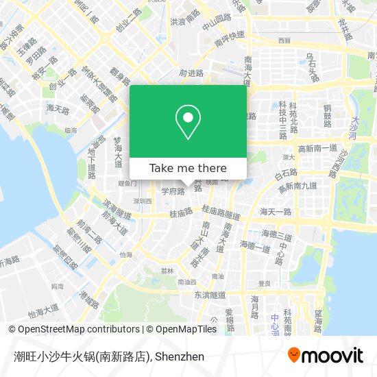 潮旺小沙牛火锅(南新路店) map