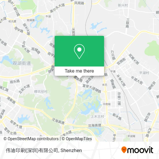 伟迪印刷(深圳)有限公司 map