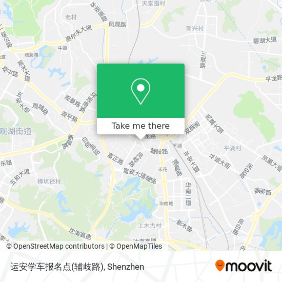 运安学车报名点(辅歧路) map