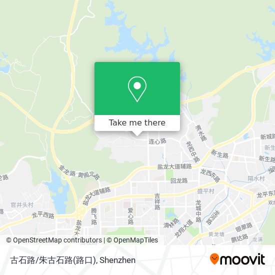 古石路/朱古石路(路口) map