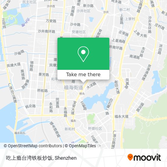 吃上瘾台湾铁板炒饭 map