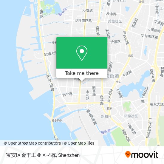 宝安区金丰工业区-4栋 map