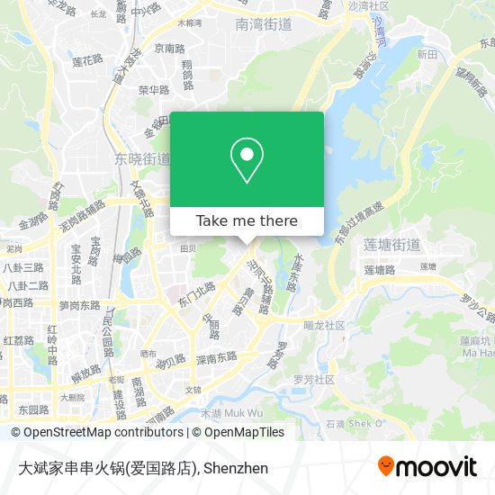 大斌家串串火锅(爱国路店) map