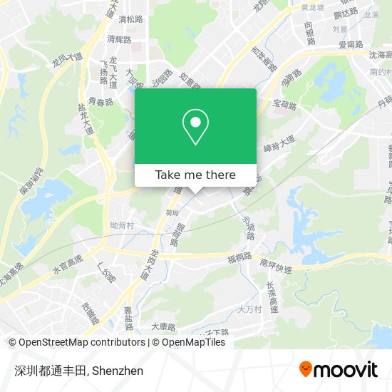 深圳都通丰田 map