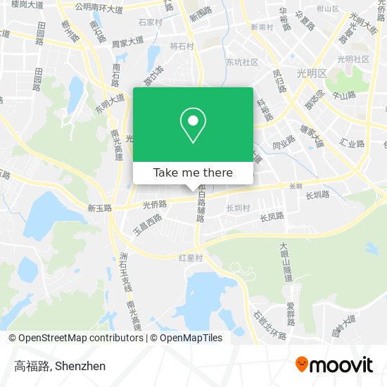 高福路 map