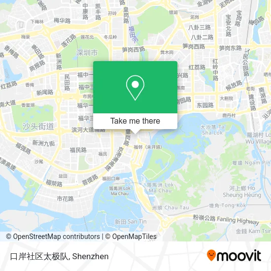 口岸社区太极队 map