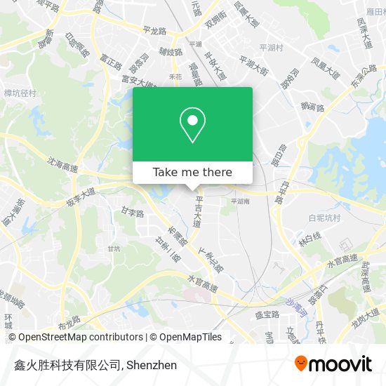 鑫火胜科技有限公司 map