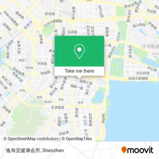 逸海堂健康会所 map