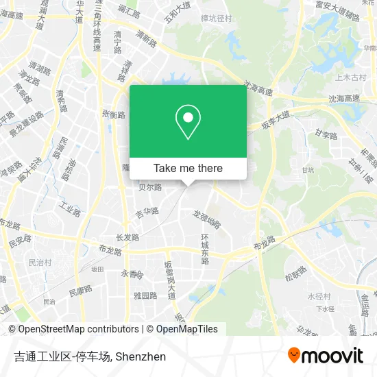 吉通工业区-停车场 map