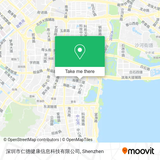 深圳市仁德健康信息科技有限公司 map