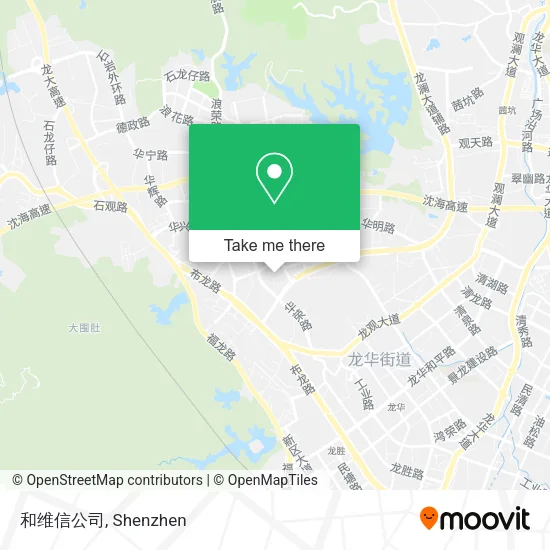 和维信公司 map