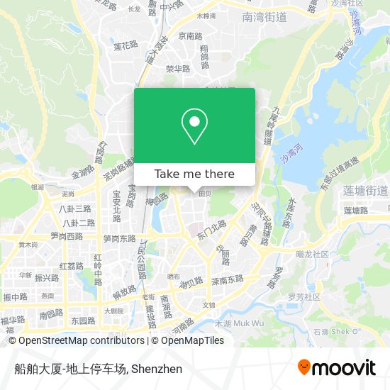 船舶大厦-地上停车场 map