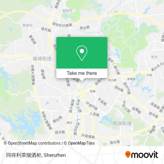 同得利茶烟酒柜 map