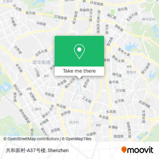 共和新村-A37号楼 map