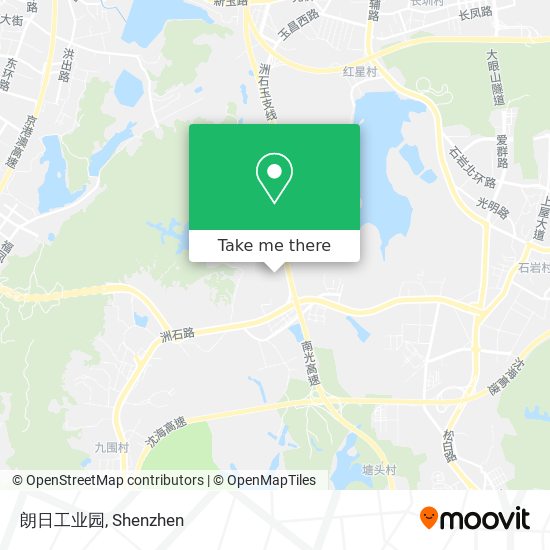 朗日工业园 map