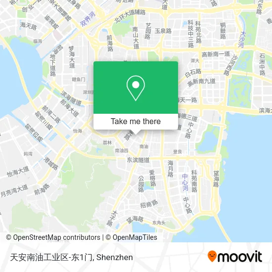 天安南油工业区-东1门 map