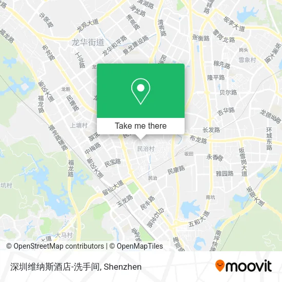 深圳维纳斯酒店-洗手间 map