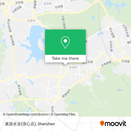 康源水业(浪心店) map