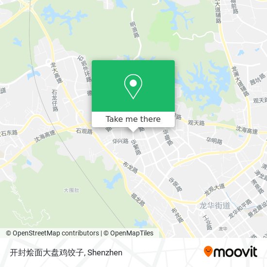开封烩面大盘鸡饺子 map