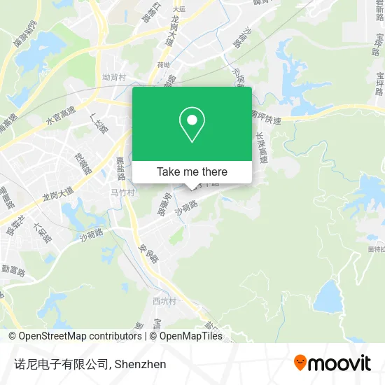 诺尼电子有限公司 map