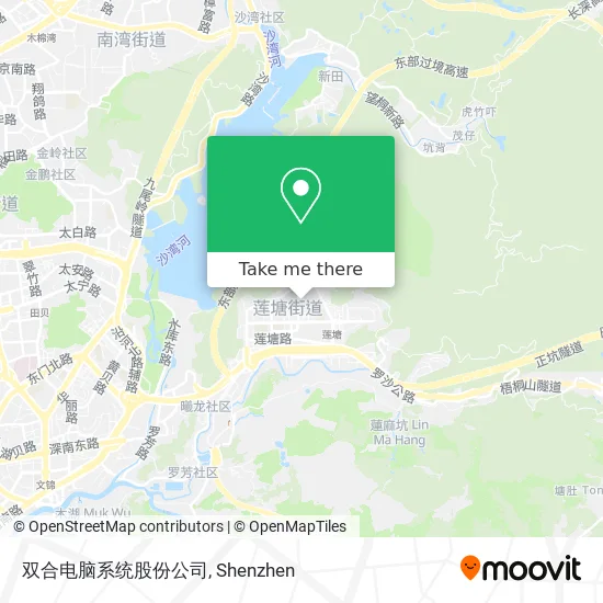双合电脑系统股份公司 map