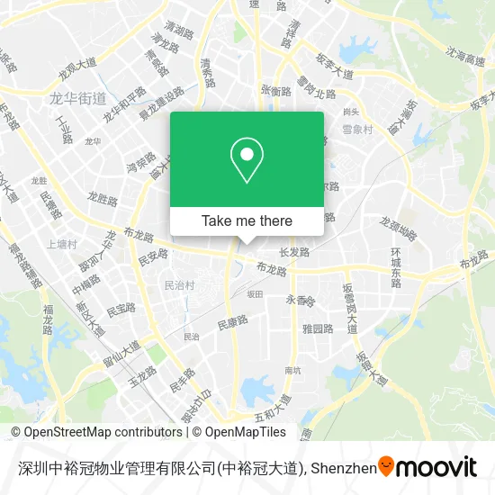 深圳中裕冠物业管理有限公司(中裕冠大道) map