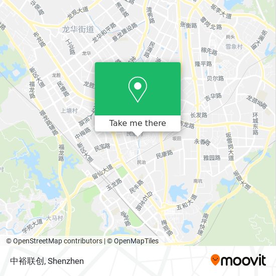 中裕联创 map