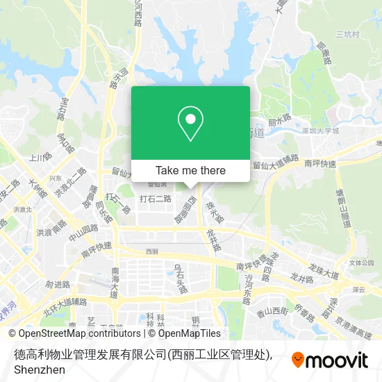 德高利物业管理发展有限公司(西丽工业区管理处) map