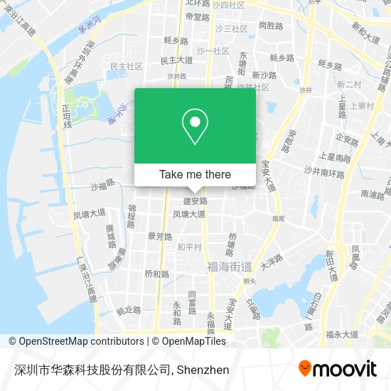 深圳市华森科技股份有限公司 map