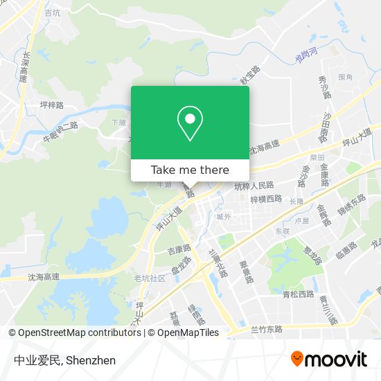 中业爱民 map
