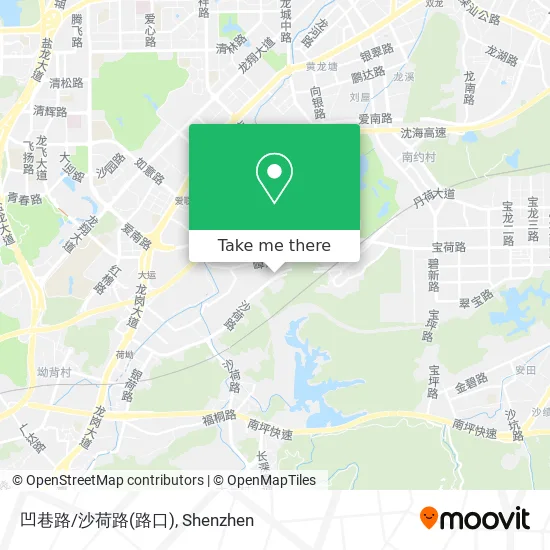 凹巷路/沙荷路(路口) map