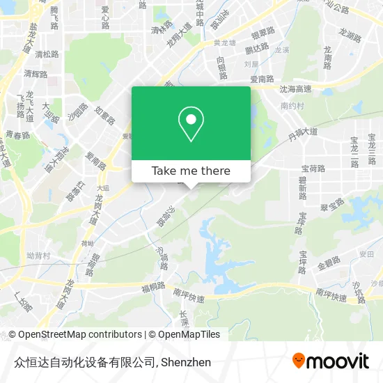 众恒达自动化设备有限公司 map