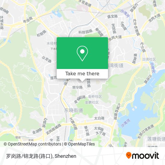 罗岗路/锦龙路(路口) map