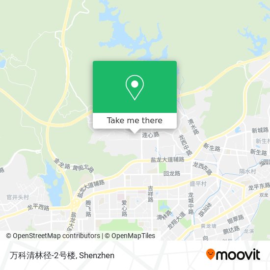 万科清林径-2号楼 map