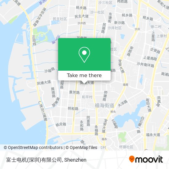 富士电机(深圳)有限公司 map
