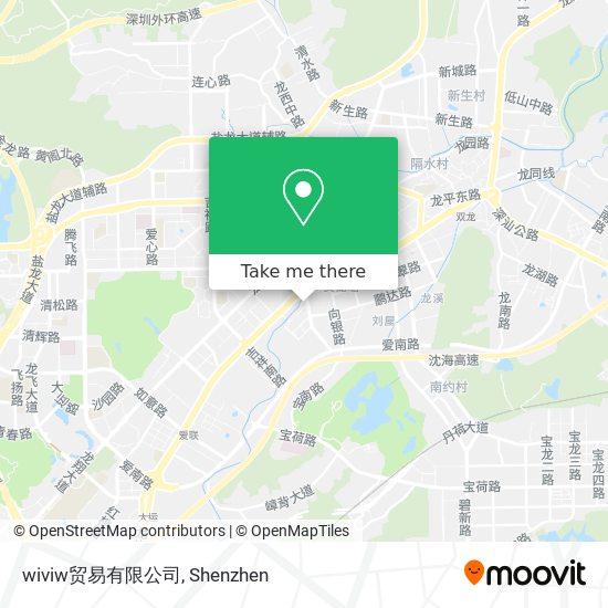 wiviw贸易有限公司 map