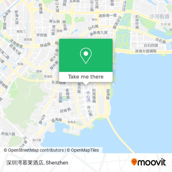 深圳湾慕莱酒店 map