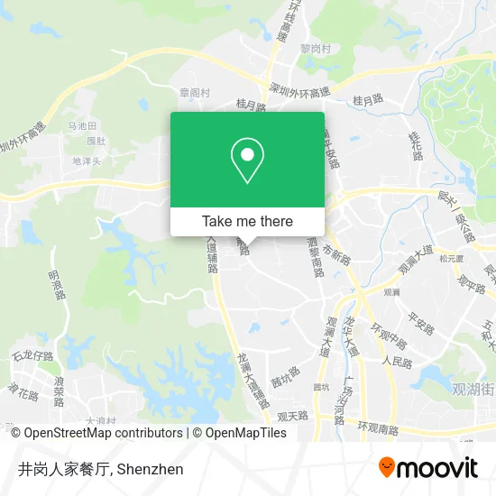 井岗人家餐厅 map