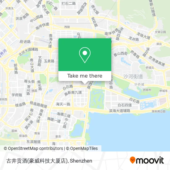 古井贡酒(豪威科技大厦店) map