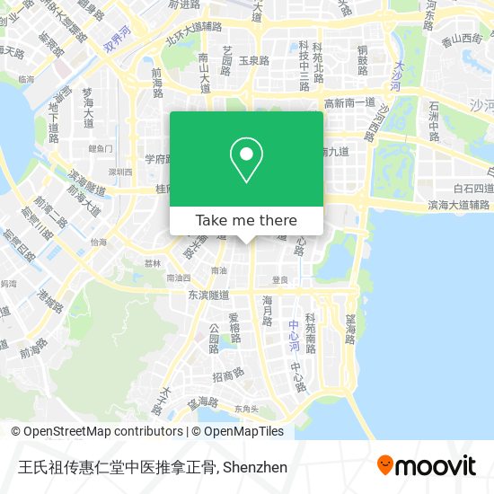 王氏祖传惠仁堂中医推拿正骨 map