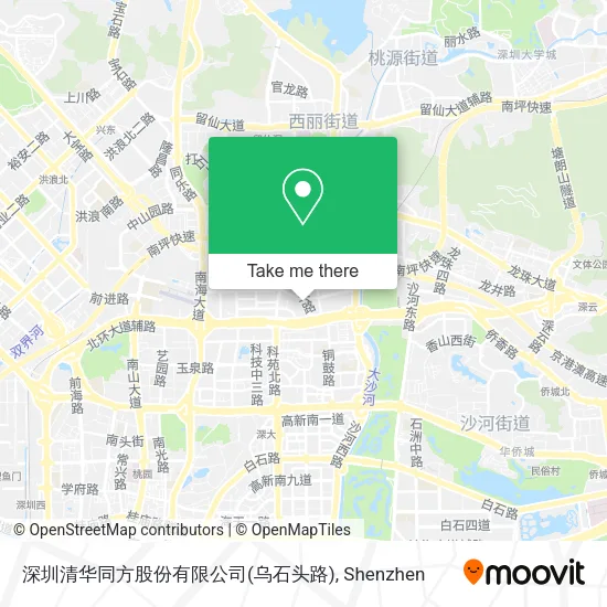 深圳清华同方股份有限公司(乌石头路) map