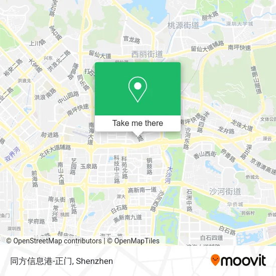 同方信息港-正门 map