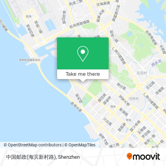 中国邮政(海滨新村路) map