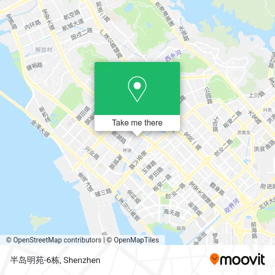 半岛明苑-6栋 map