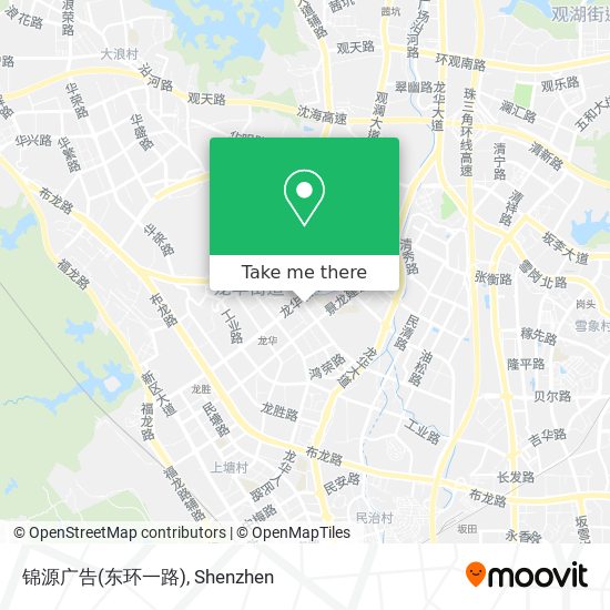 锦源广告(东环一路) map