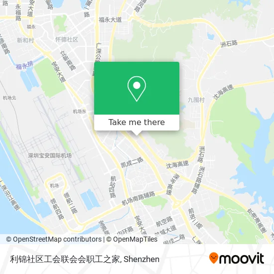 利锦社区工会联会会职工之家 map
