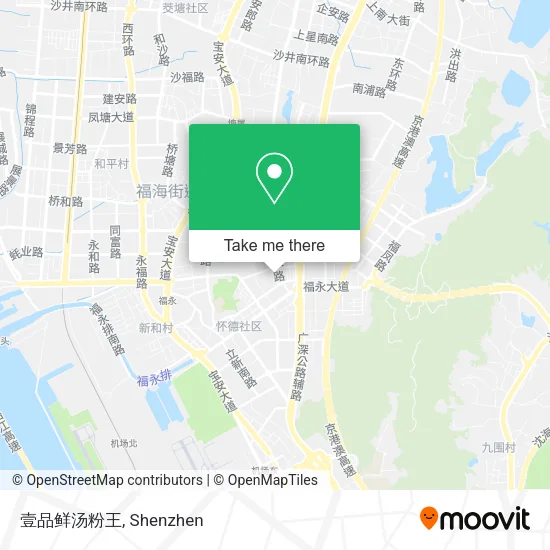 壹品鲜汤粉王 map